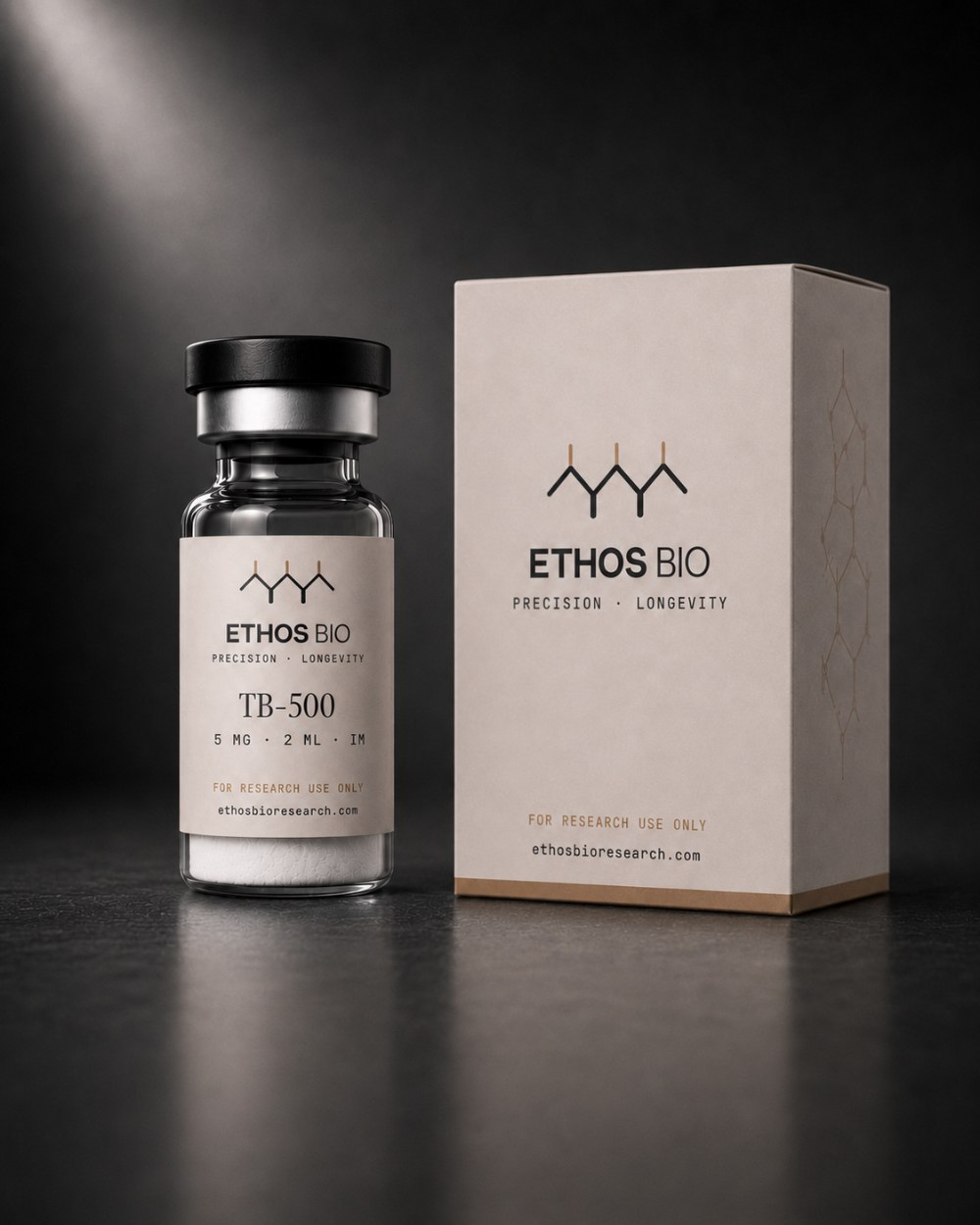 TB-500 vial and box