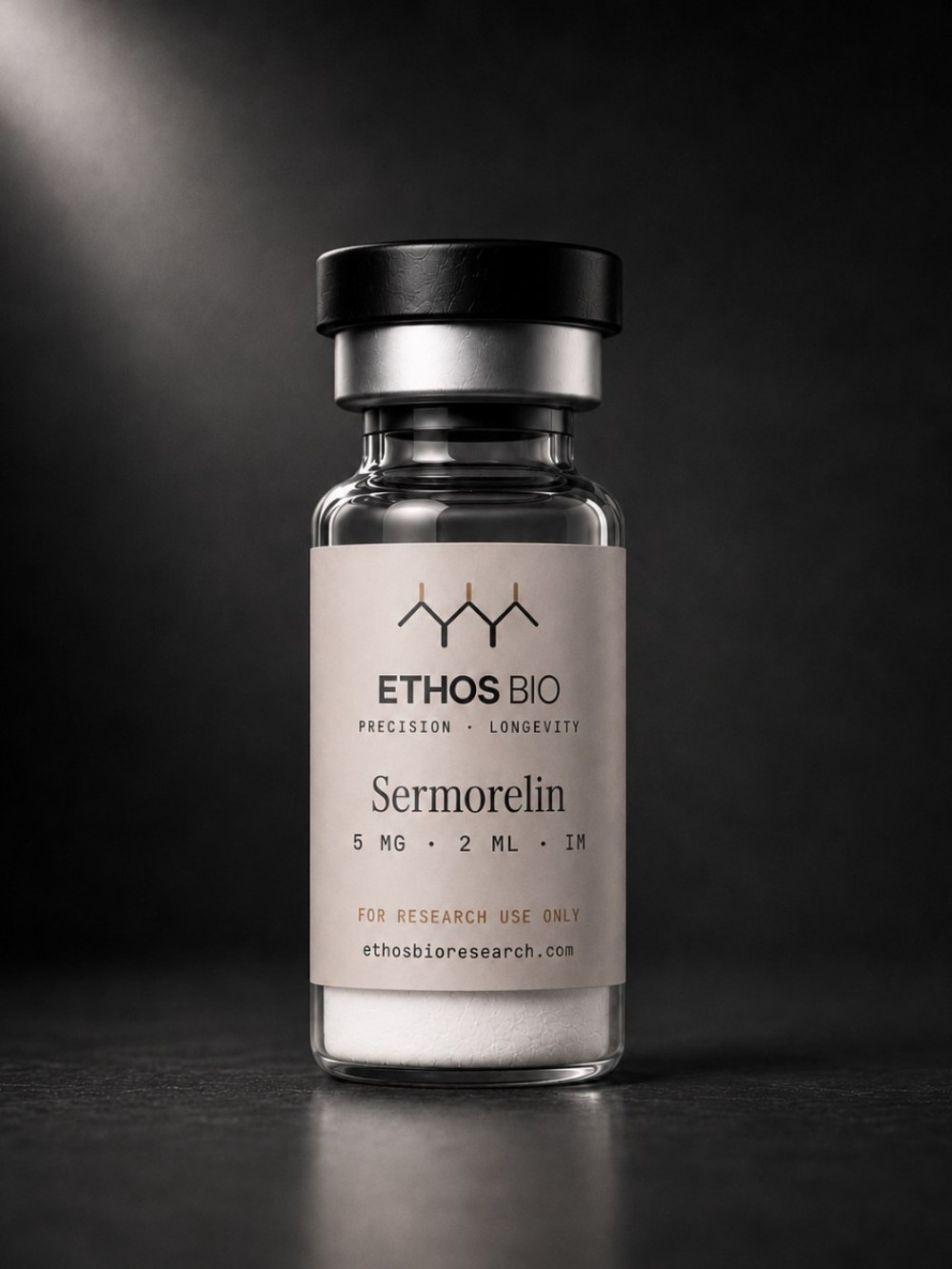 Sermorelin research compound