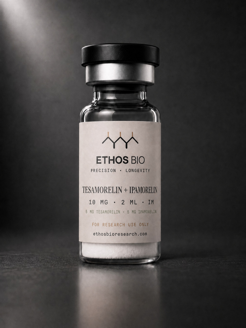 Tesamorelin + Ipamorelin research compound