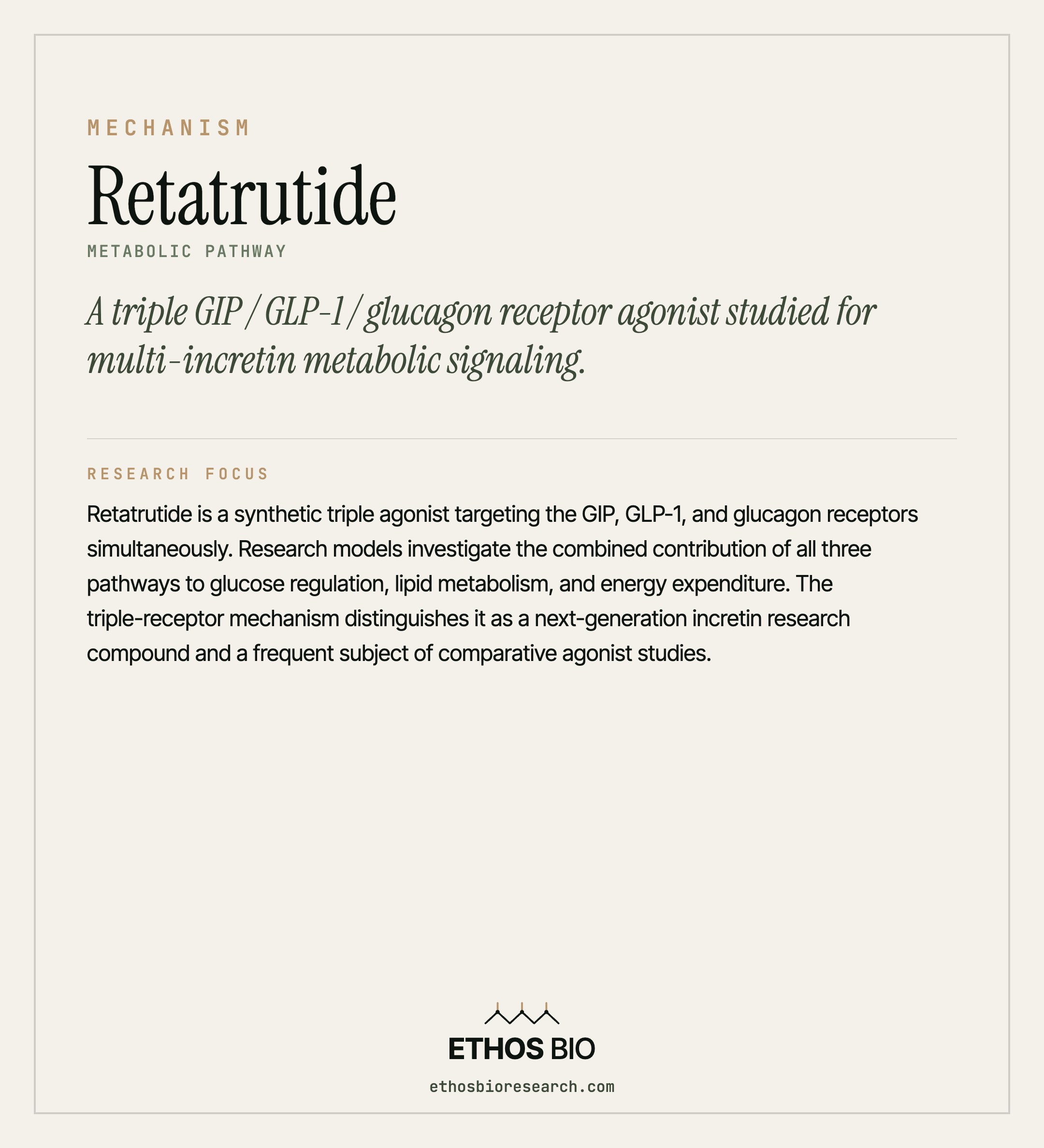 Retatrutide mechanism
